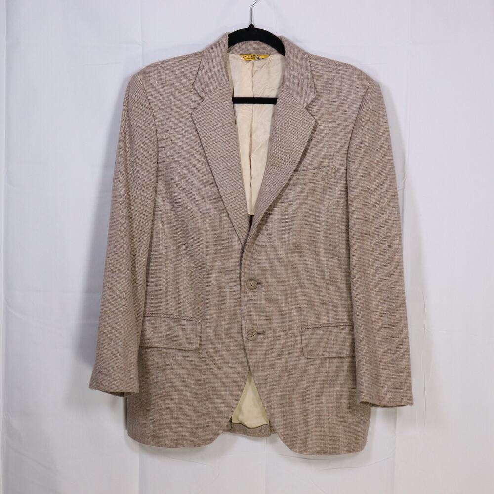 Kuppenheimer Men’s Blazer‎ 38S Tan Textured Sport Coat